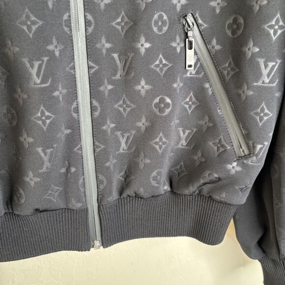 Louis Vuitton Embossed Monogram Zip Up Jacket - Picture 2 of 10
